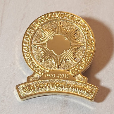 Gold Award Anniversary Pin
