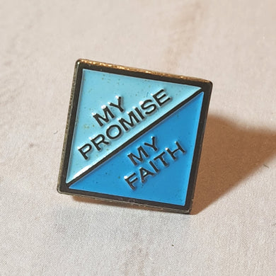 Daisy My Promise My Faith Pin