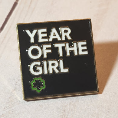 Year Of The Girl Pin
