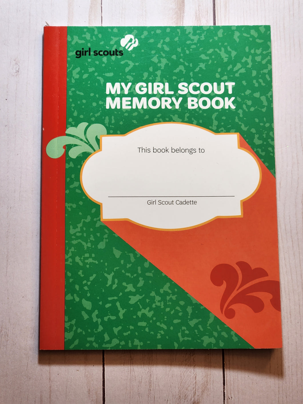 Cadette Girl Scout Memory Book