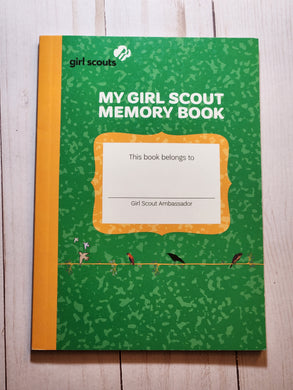 Ambassador Girl Scout Memory Book