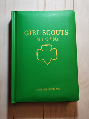 Girl Scout Line A Day Journal