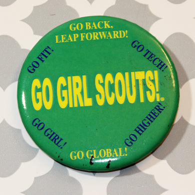 Button - Go Girl Scouts