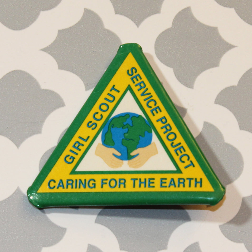 Button - Caring For The Earth