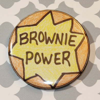 Button - Brownie Power