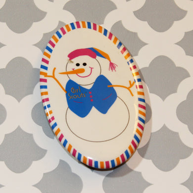 Button - Snowman