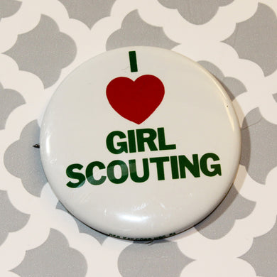 Button - I Love Girl Scouting
