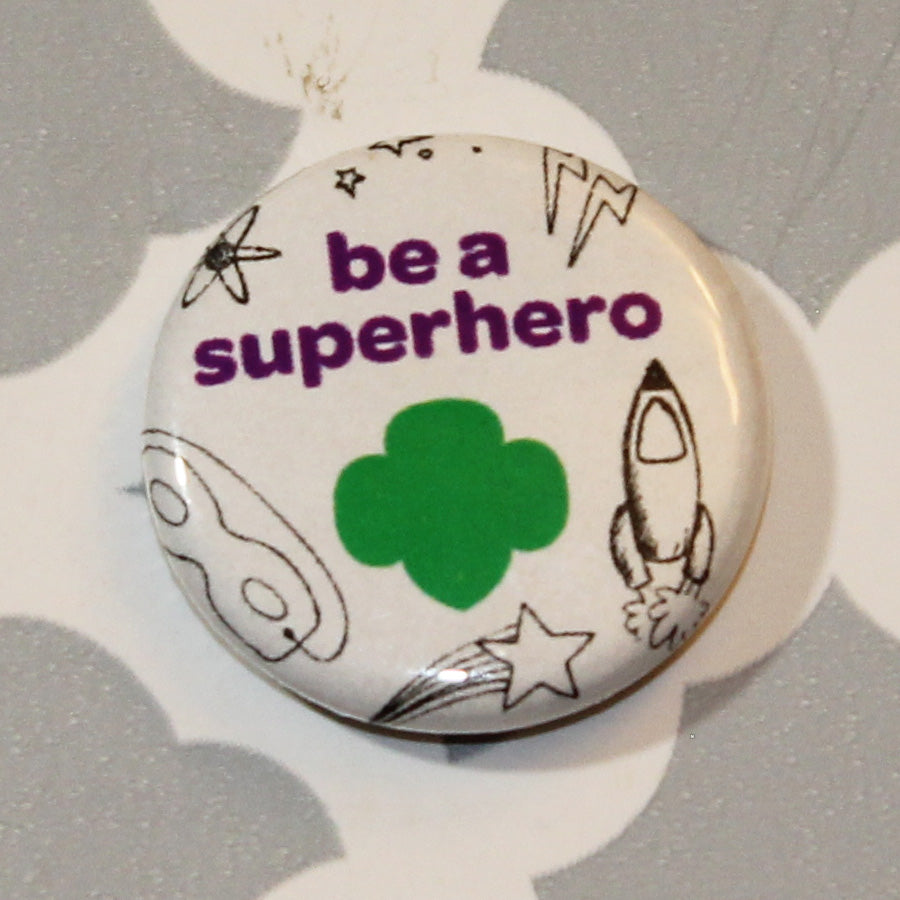Button - Be A Superhero