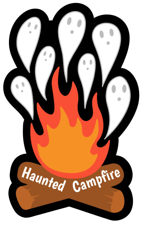 Haunted Campfire Patch Glow In The Dark