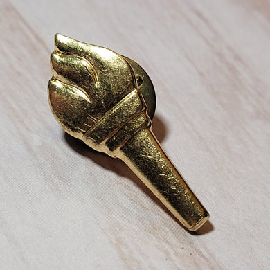 Gold Leadership Torch Pin