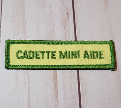 Cadette Mini Aide