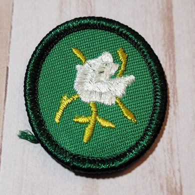 Troop Crest - White Rose