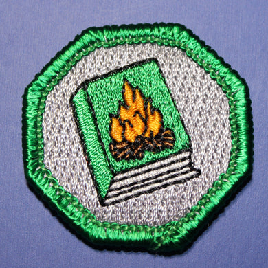 Adult Badge - Campfire Glow