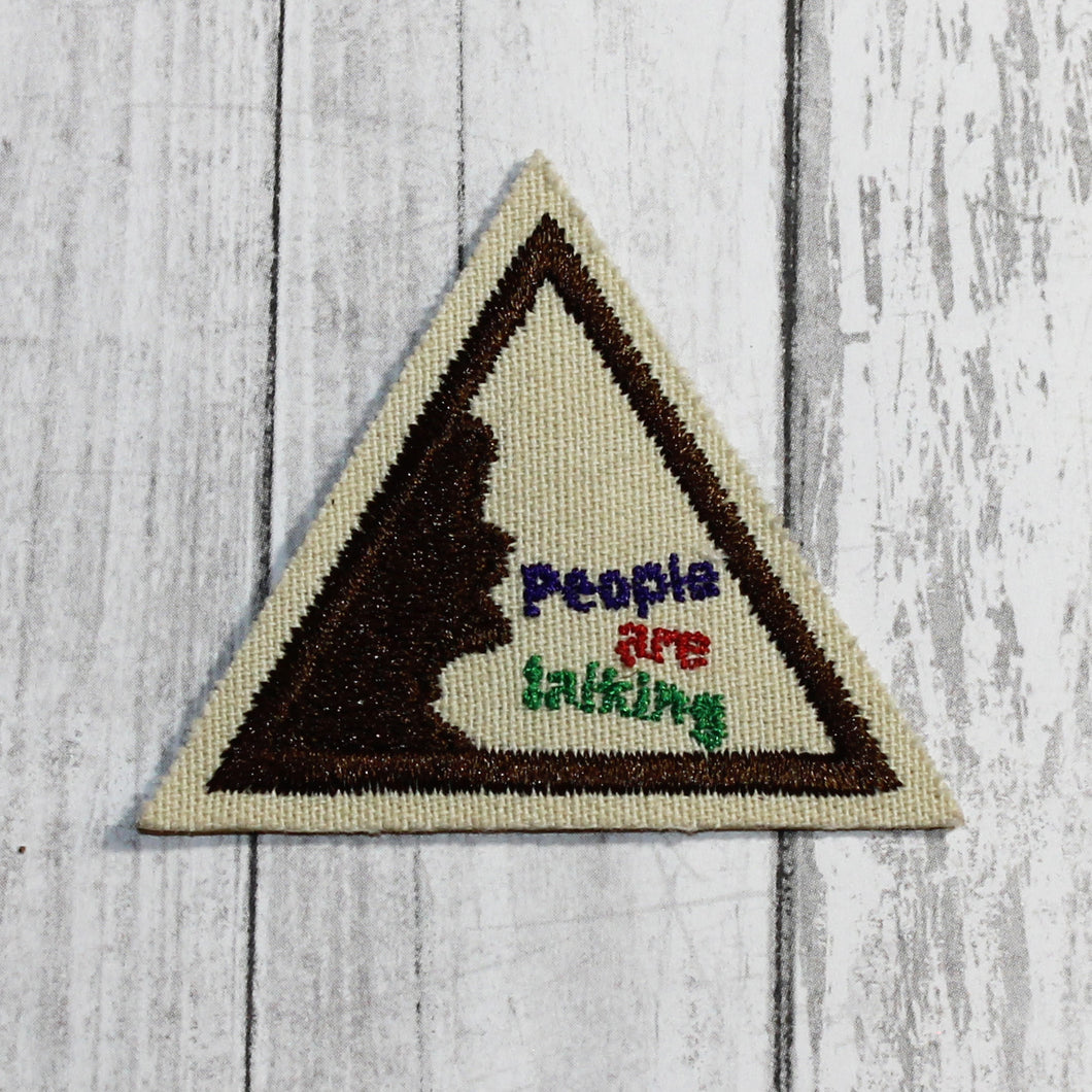 People Are Talking (Brown Border)